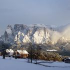 Sonnenuntergang am Schlern(Südtirol)