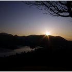 Sonnenuntergang am Schliersee!