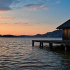 Sonnenuntergang am Schliersee