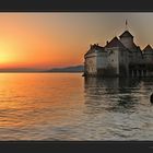 Sonnenuntergang am Schloss Chillon - DRI