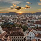 Sonnenuntergang am Schlossberg