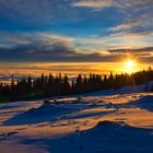 Sonnenuntergang am Schöckl