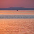 Sonnenuntergang am Schwäbischen Meer