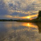 Sonnenuntergang am Seddiner See