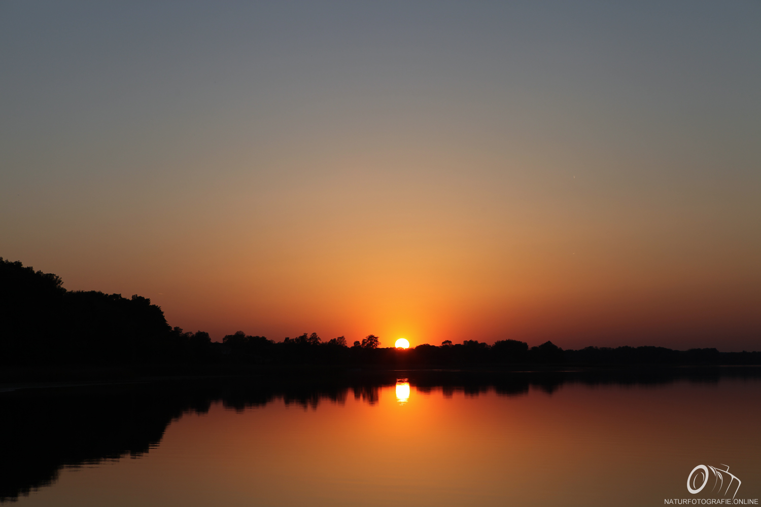 Sonnenuntergang am Seddiner See