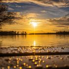 Sonnenuntergang am Seddinsee