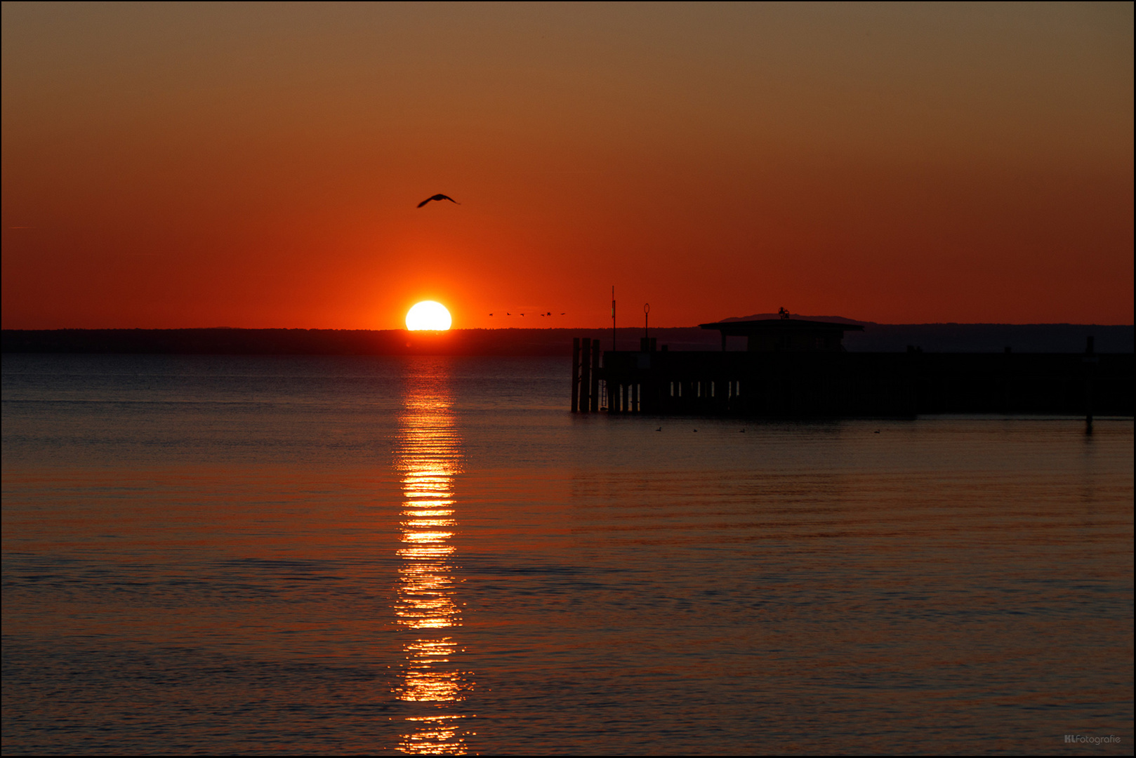 Sonnenuntergang am See...