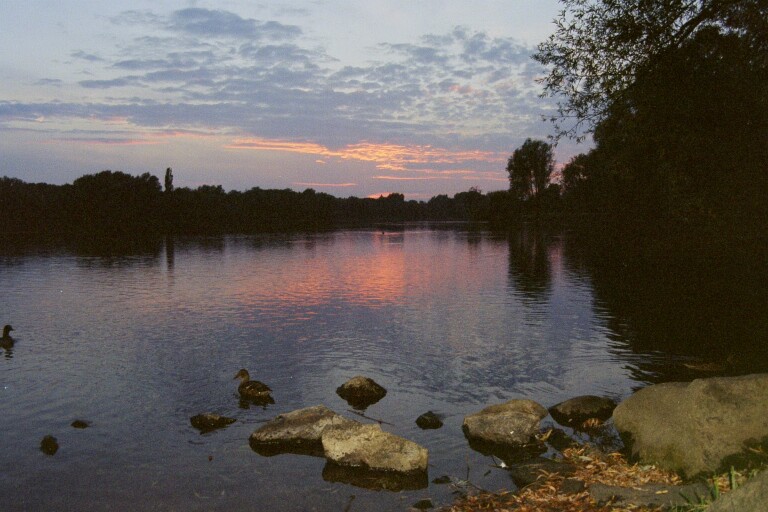 Sonnenuntergang am See