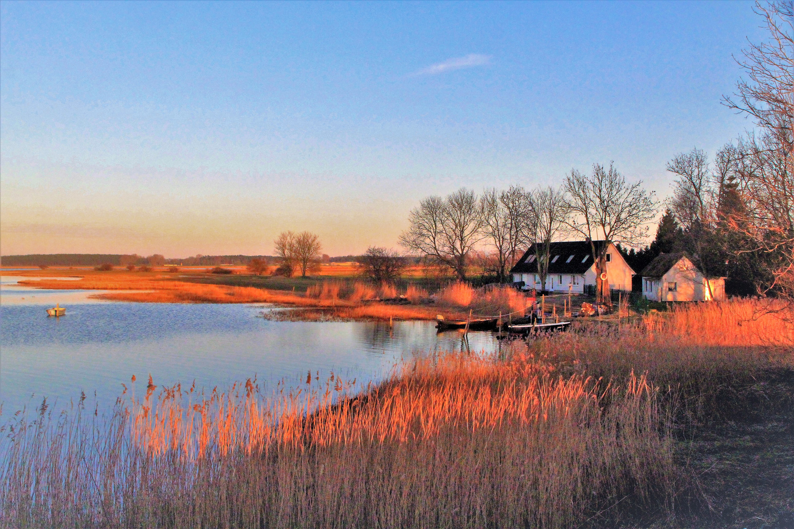 Sonnenuntergang am See