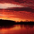 Sonnenuntergang am See 