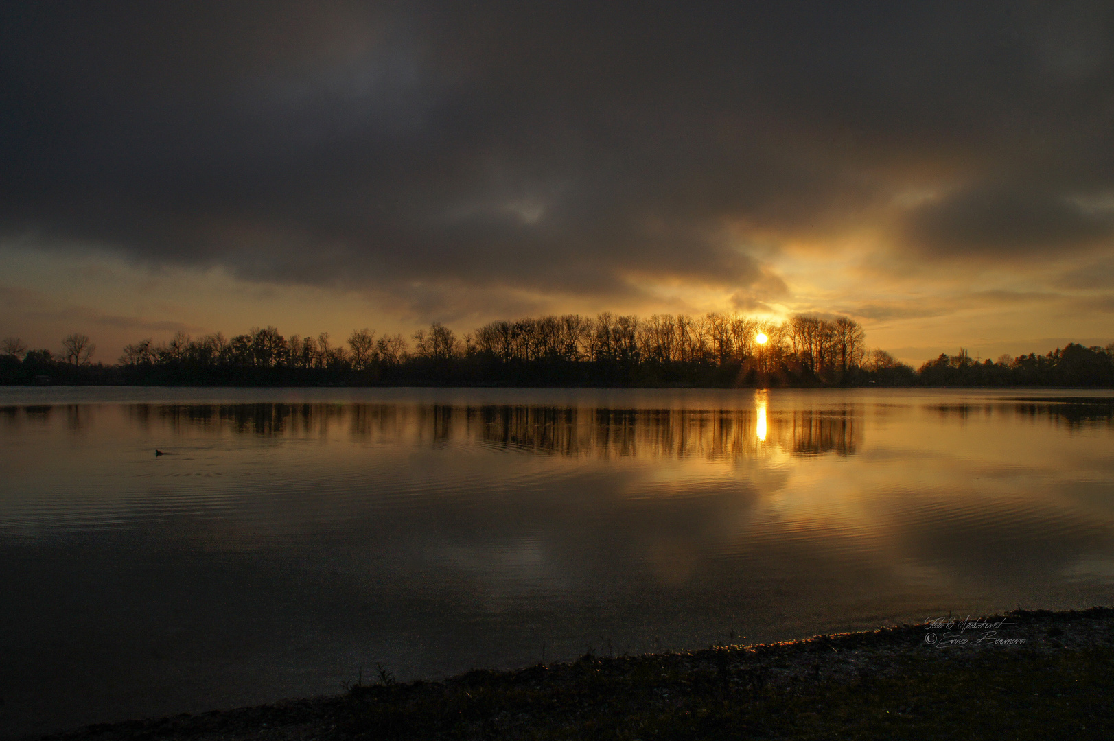 Sonnenuntergang am See