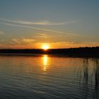 " Sonnenuntergang am See"