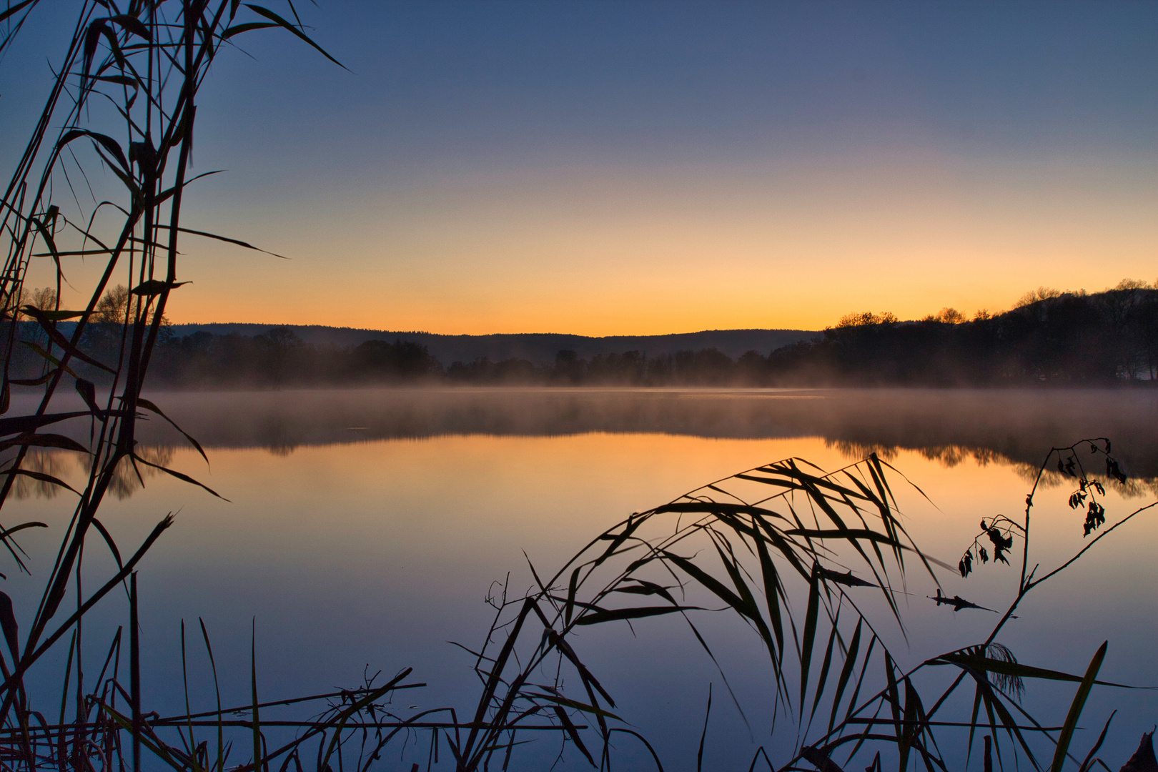 Sonnenuntergang am See