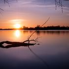 Sonnenuntergang am See