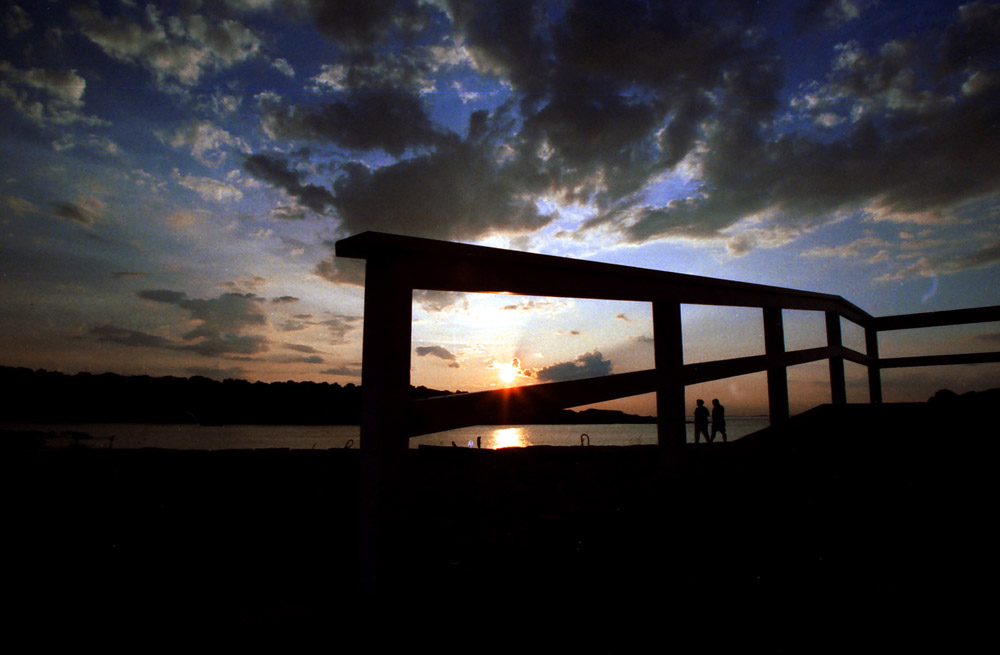 Sonnenuntergang am See