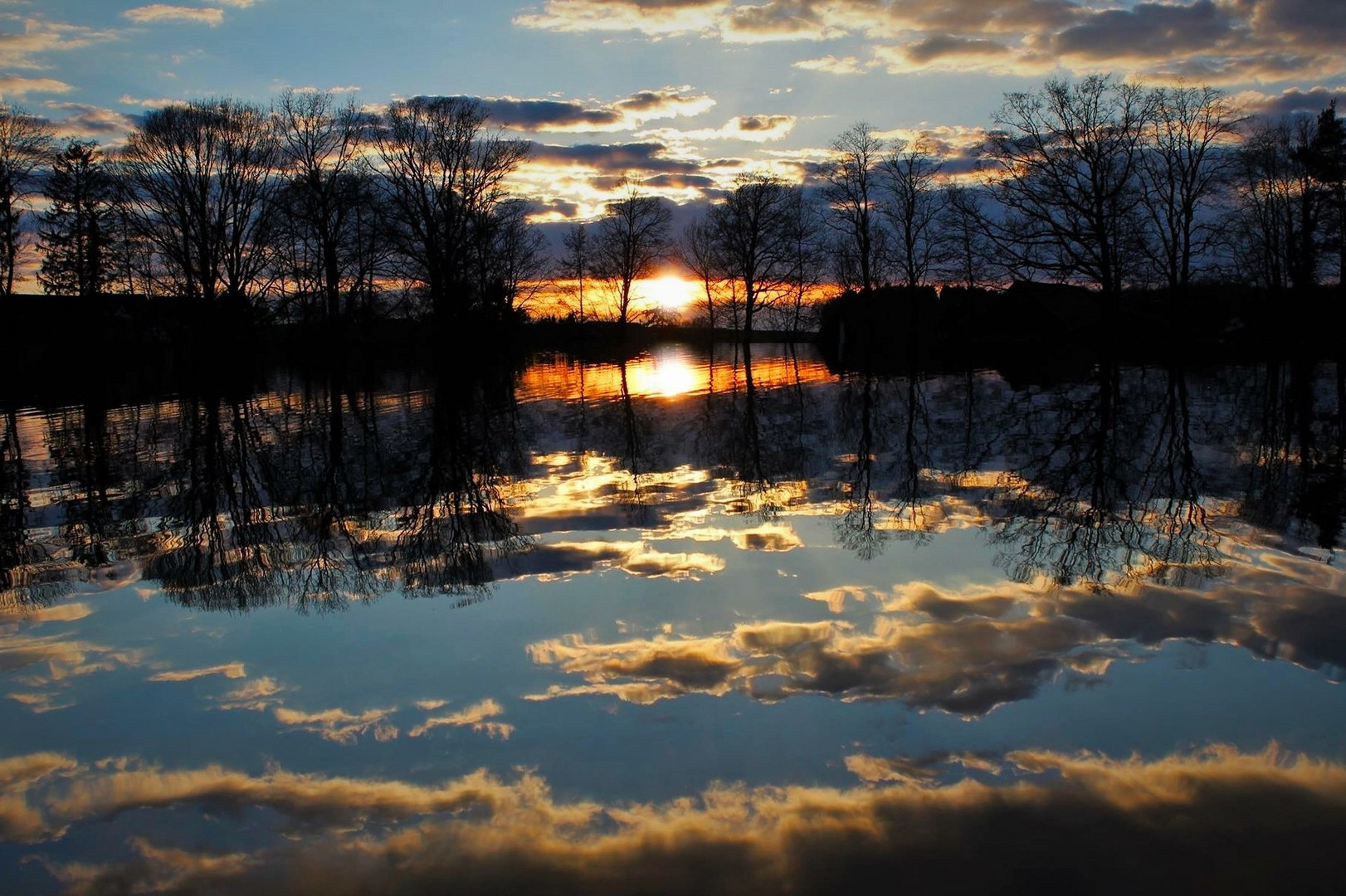 Sonnenuntergang am See