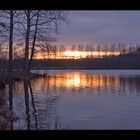 Sonnenuntergang am See