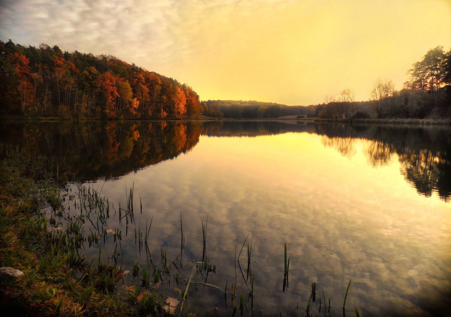 Sonnenuntergang am See