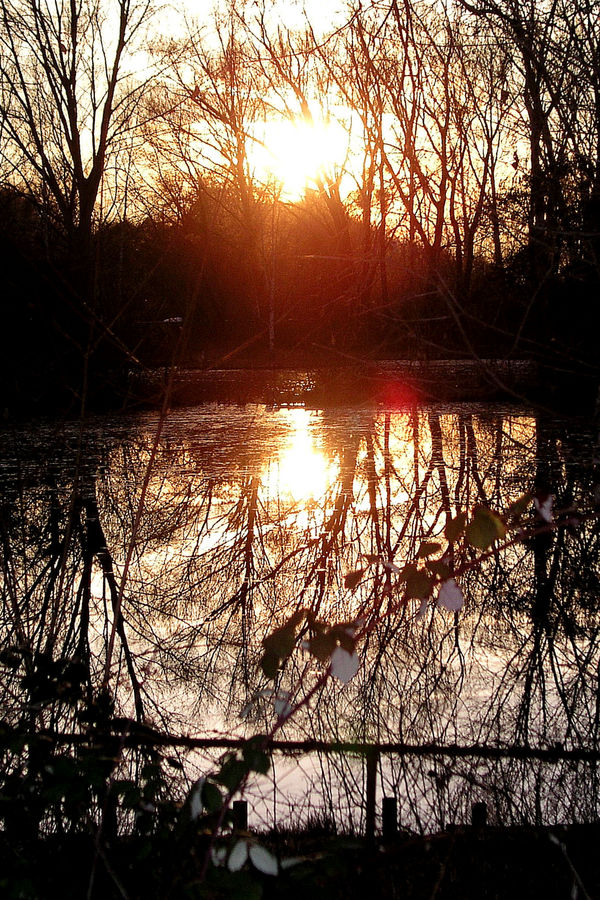 Sonnenuntergang am See