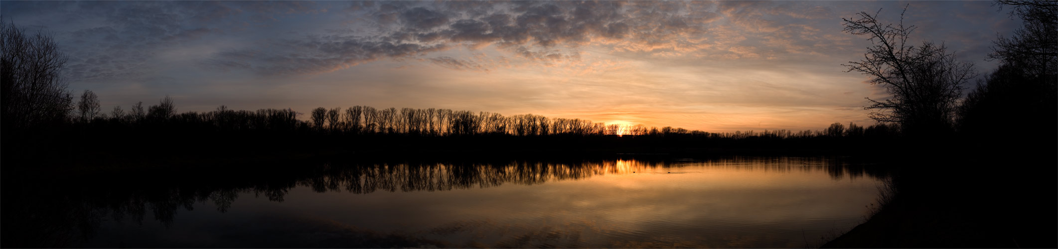 Sonnenuntergang am See