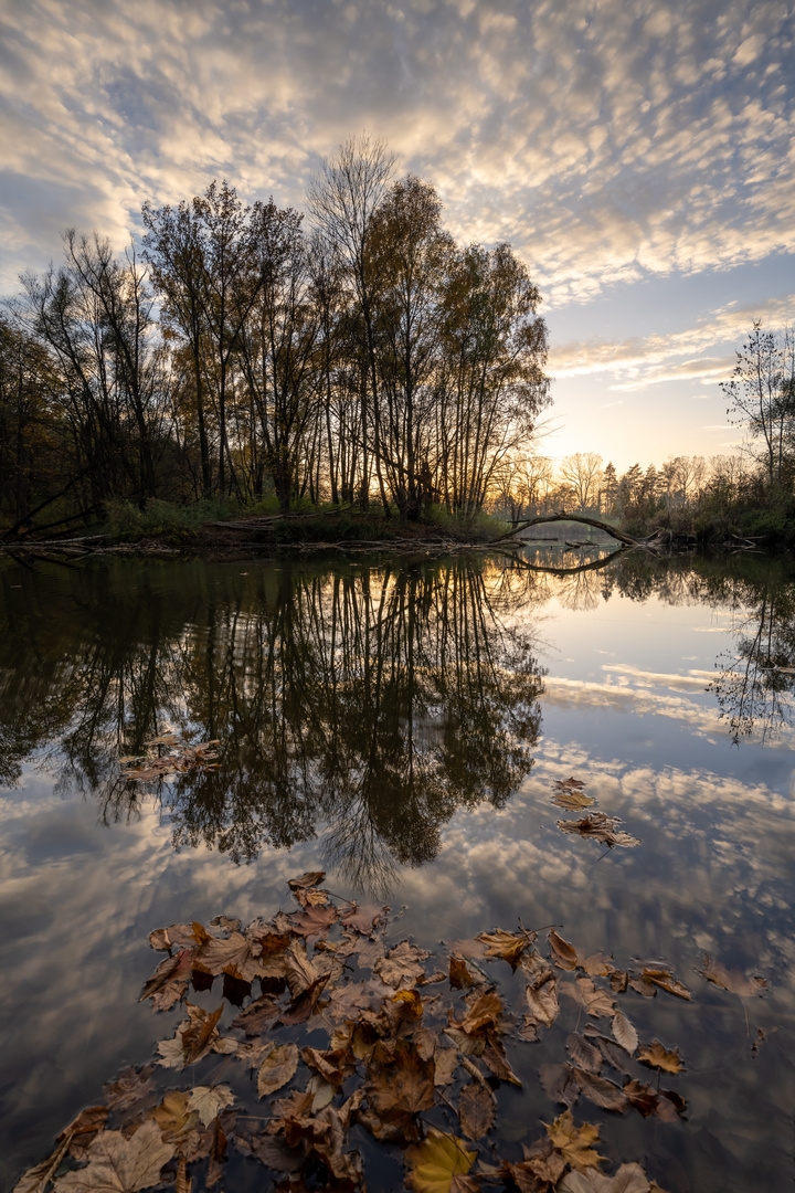 Sonnenuntergang am See