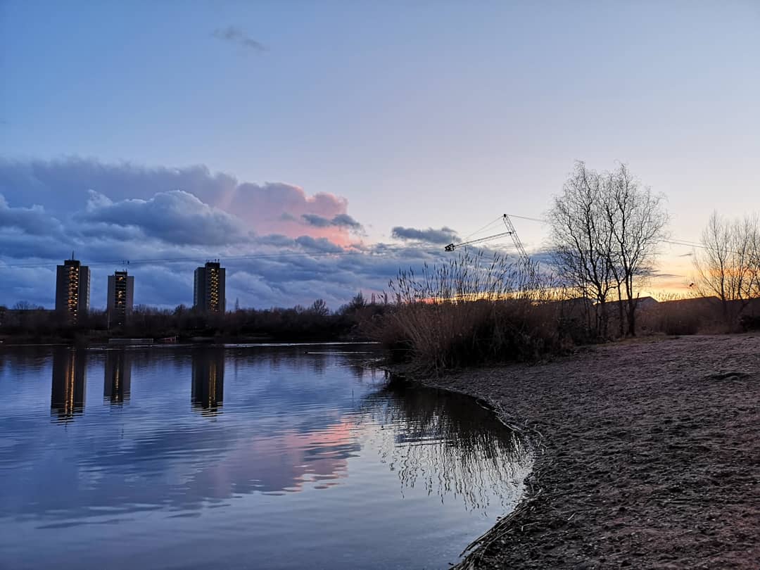 Sonnenuntergang am See