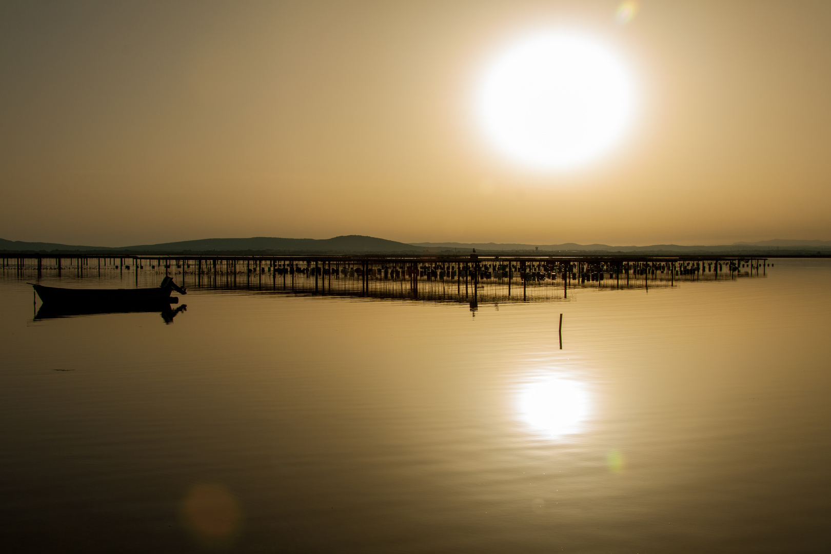 Sonnenuntergang am See