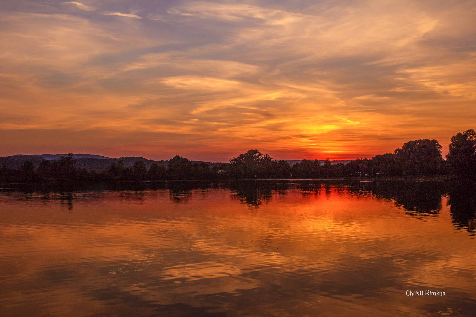 Sonnenuntergang am See