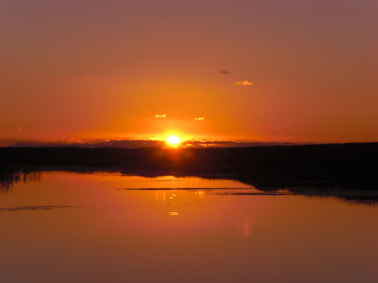 Sonnenuntergang am See