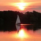 Sonnenuntergang am See