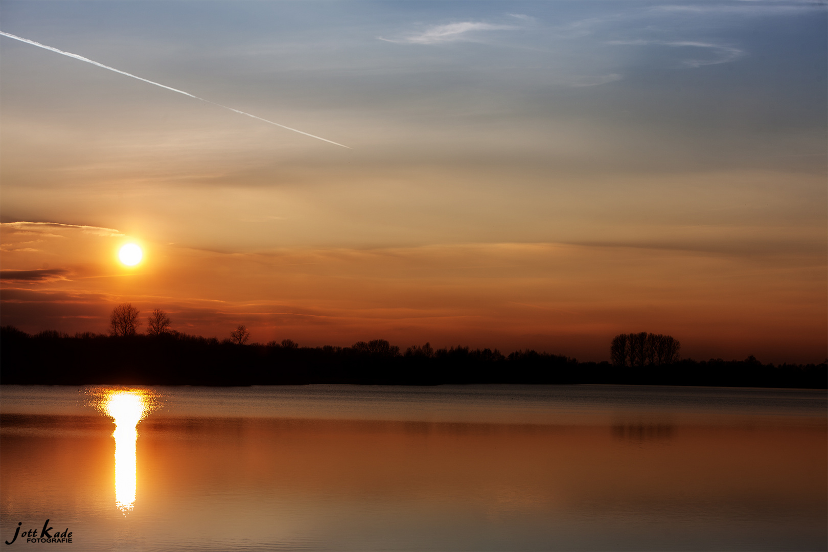 Sonnenuntergang am See