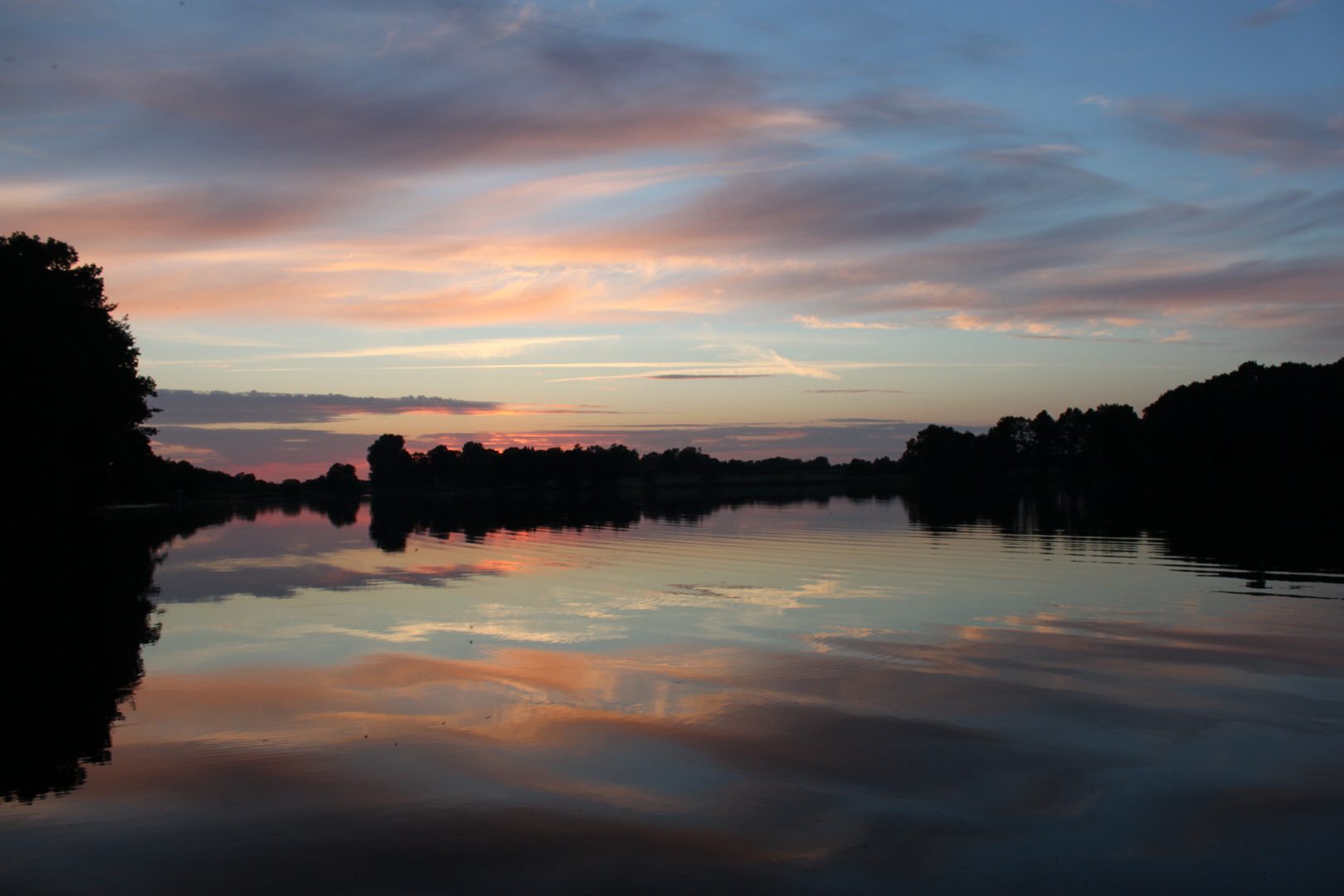 Sonnenuntergang am See