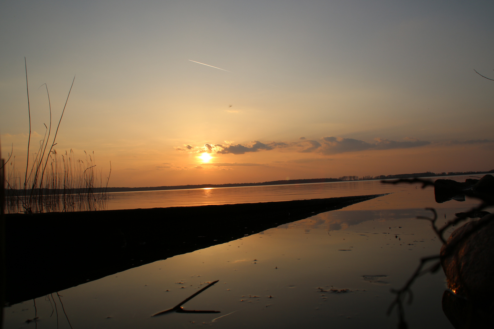 Sonnenuntergang am See