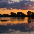 Sonnenuntergang am See 