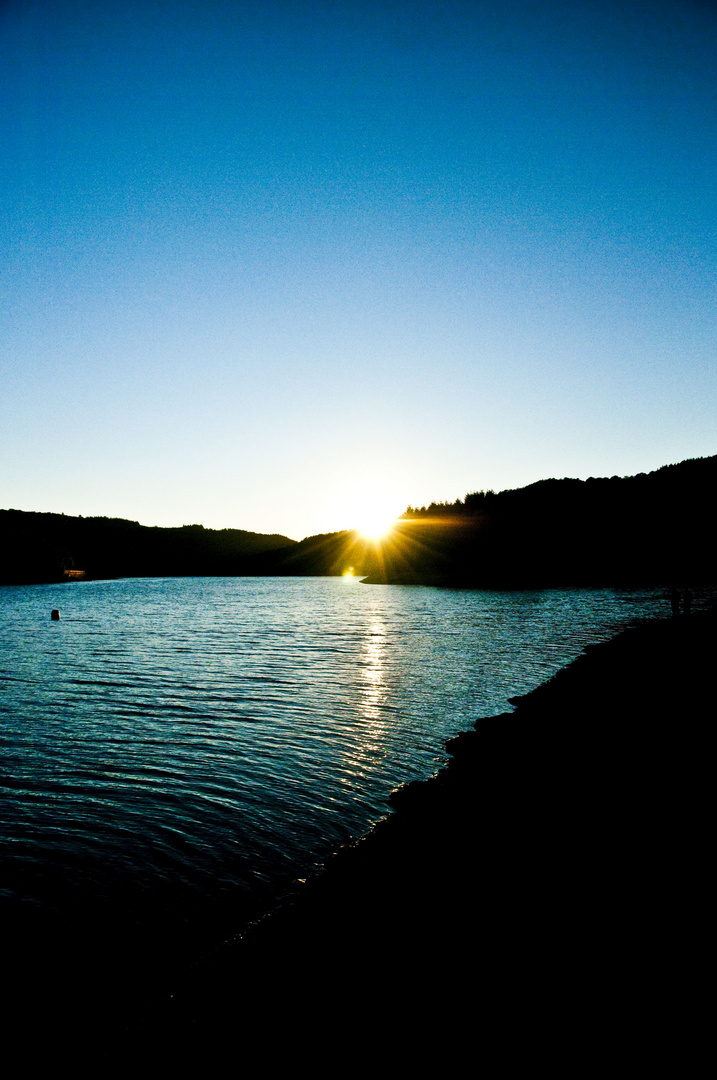 Sonnenuntergang am See