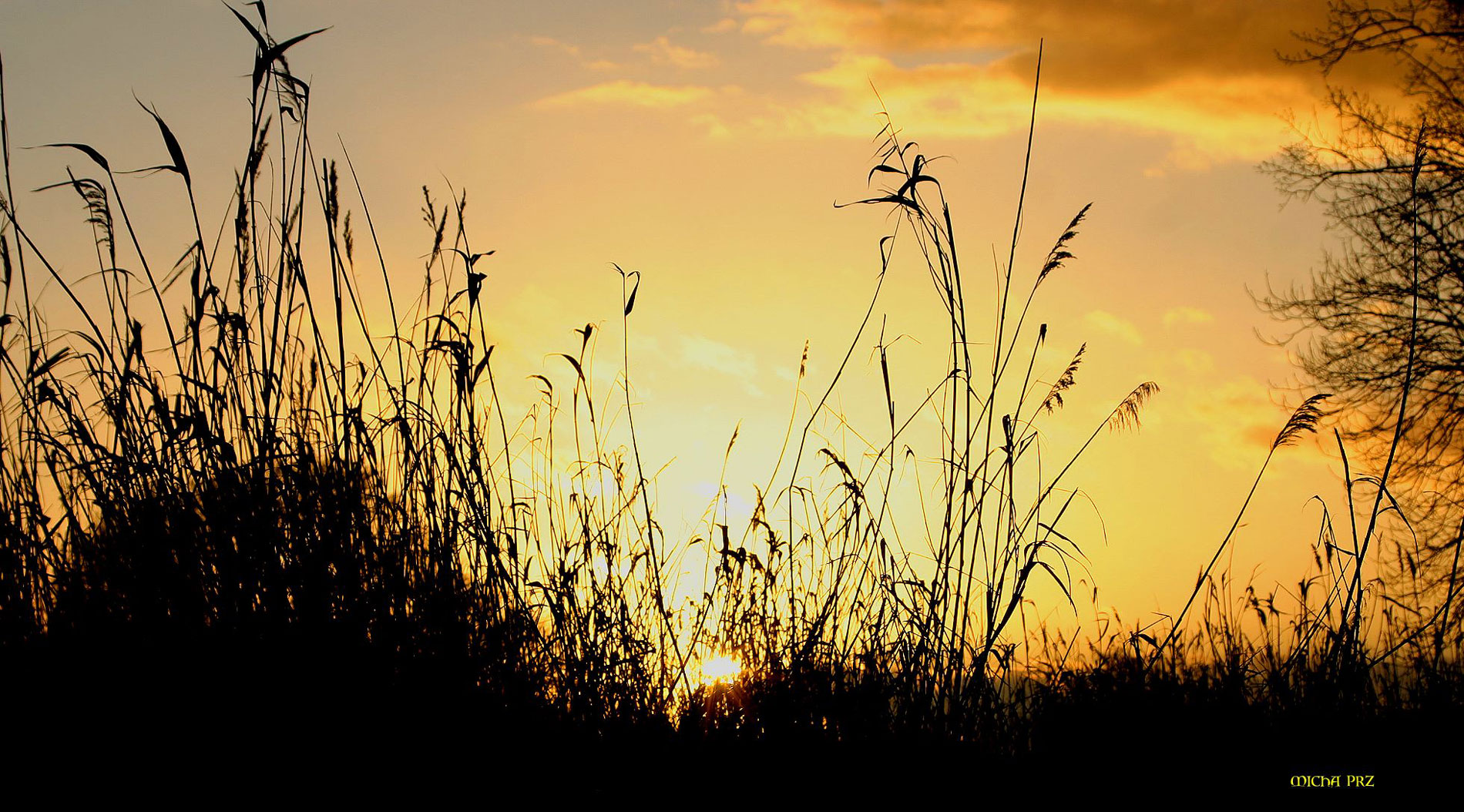 Sonnenuntergang am See