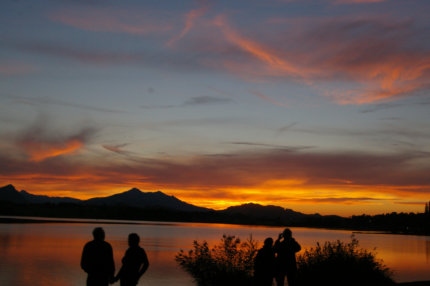 Sonnenuntergang am See