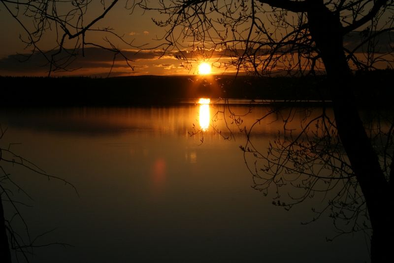 Sonnenuntergang am See