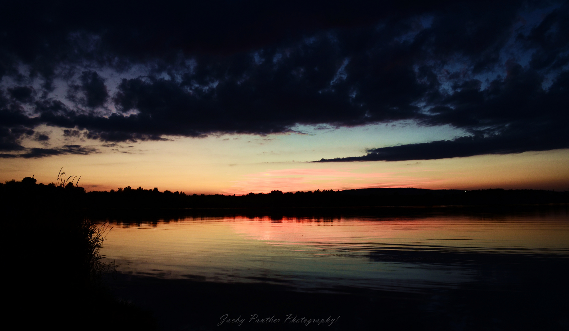 Sonnenuntergang am See