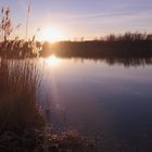 Sonnenuntergang am See