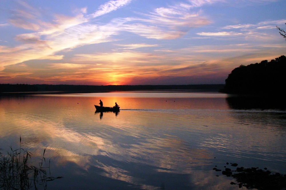 * Sonnenuntergang am See *