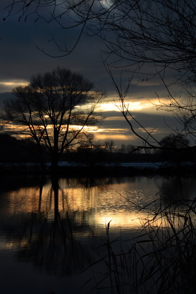 Sonnenuntergang am See