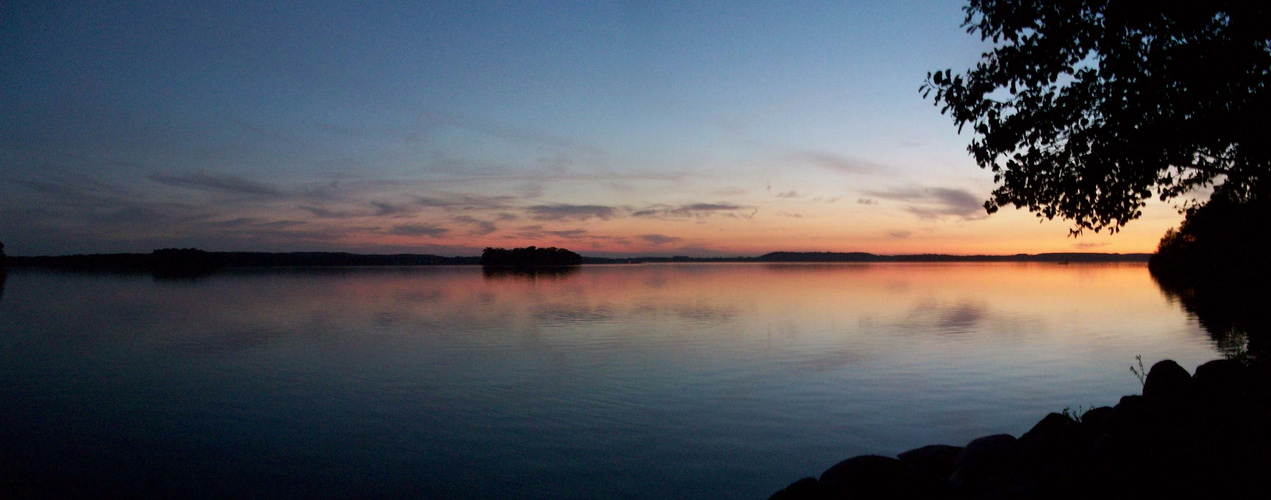 Sonnenuntergang am See