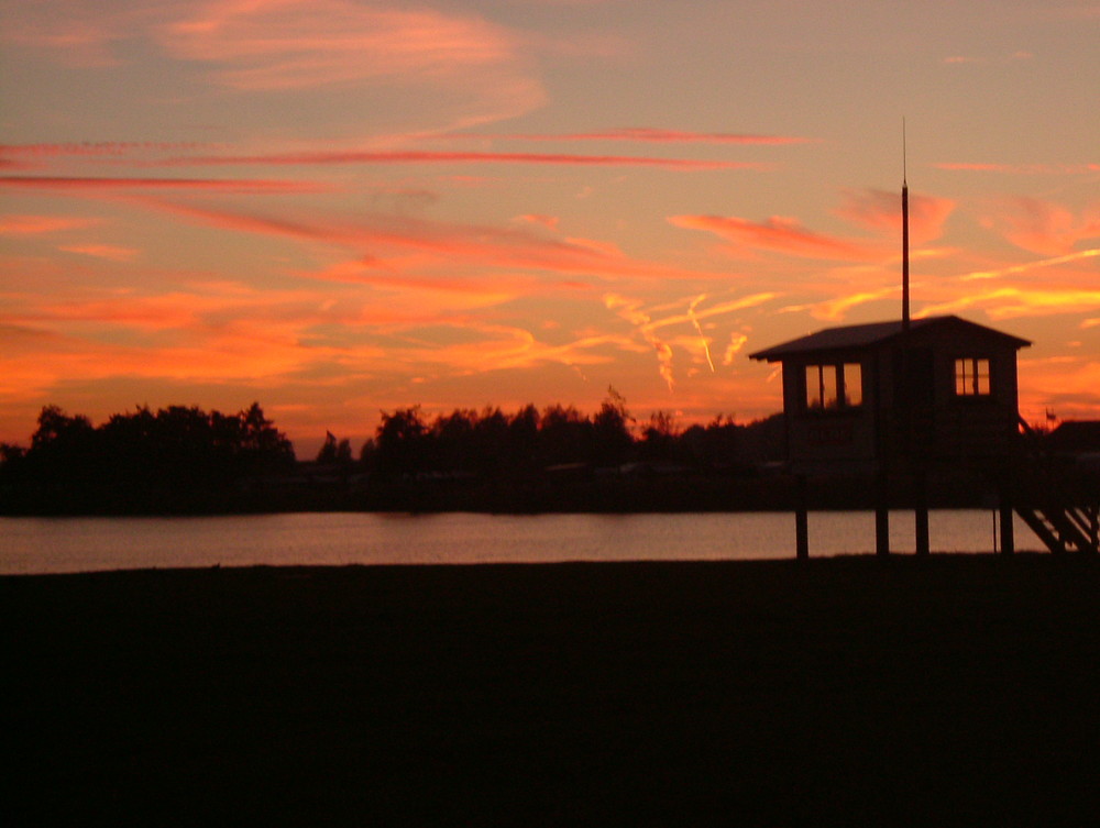 Sonnenuntergang am See