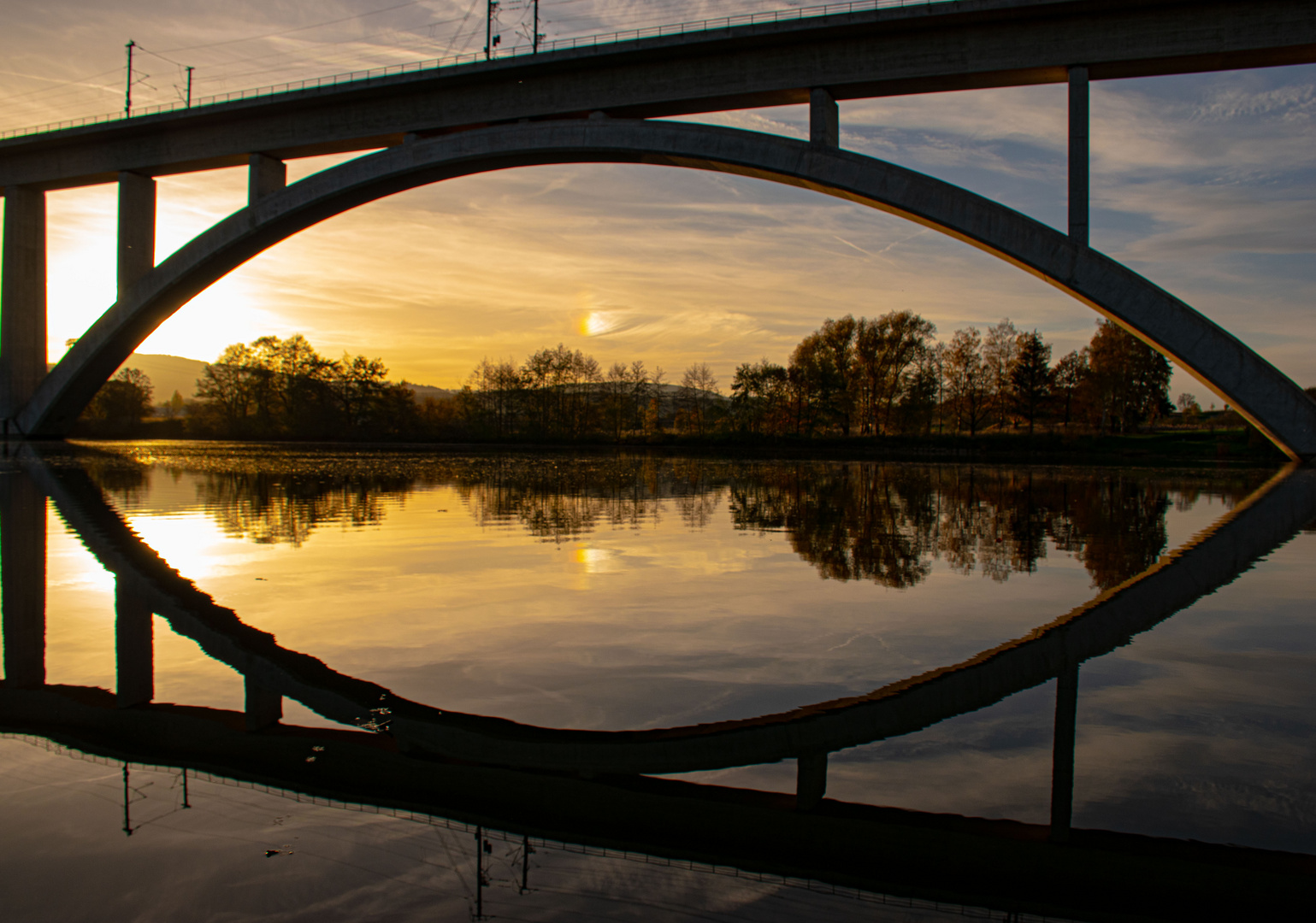 Sonnenuntergang am See