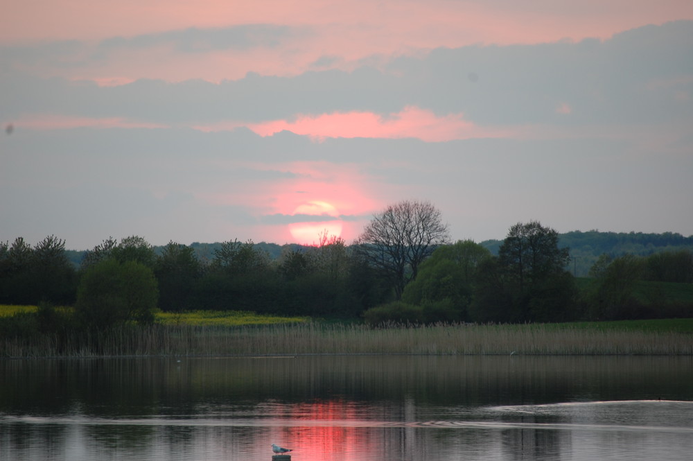 Sonnenuntergang am See