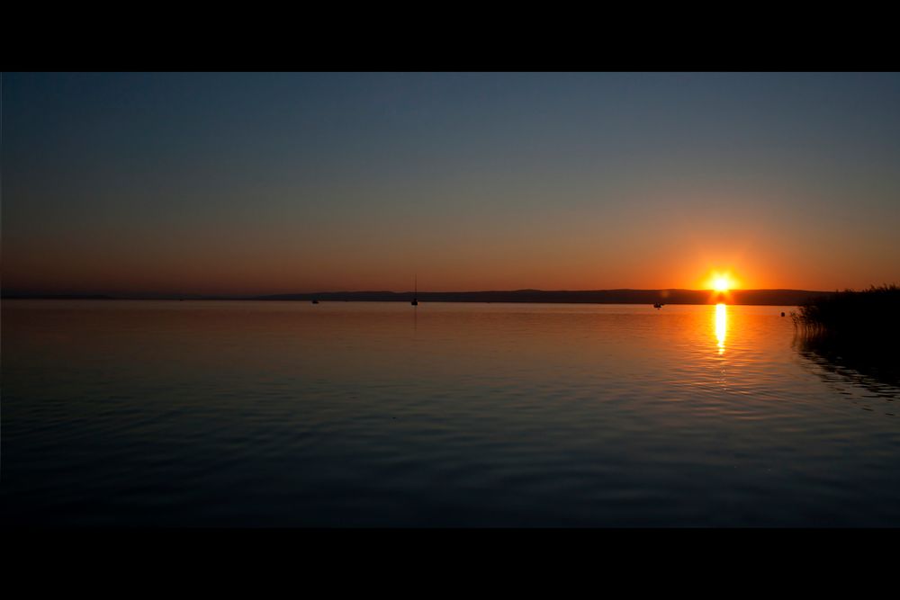 Sonnenuntergang am See