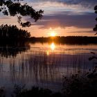 Sonnenuntergang am See