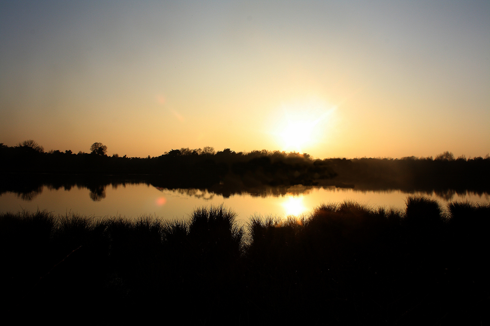 Sonnenuntergang am See