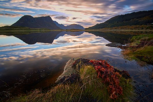 Sonnenuntergang am See